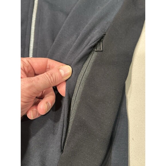 Paul Smith Men’s Medium lightweight cotton outerware jacket full zip Blue Black - Picture 6 of 10